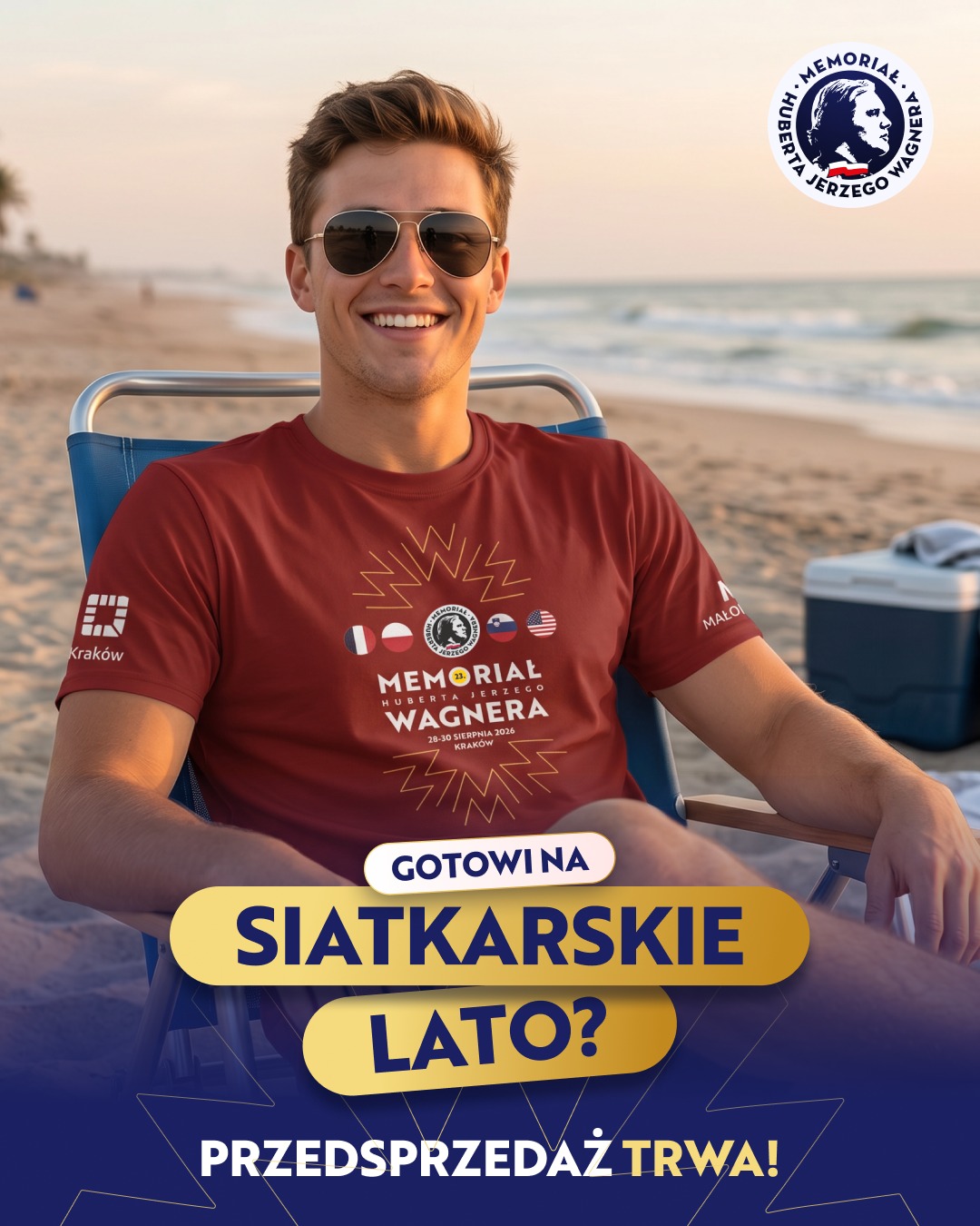 Czerwona koszulka 23. Memoriału Huberta Jerzego Wagnera 2026 5 692066784 1430427922446527 2685864942500701007 n